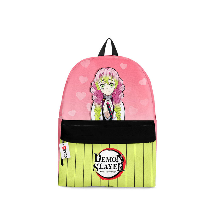 Mitsuri Kanroji Backpack Custom Kimetsu Anime Bag