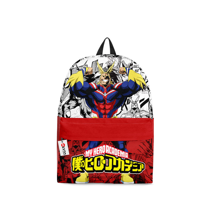 All Might Backpack Custom My Hero Academia Anime Bag Manga Style