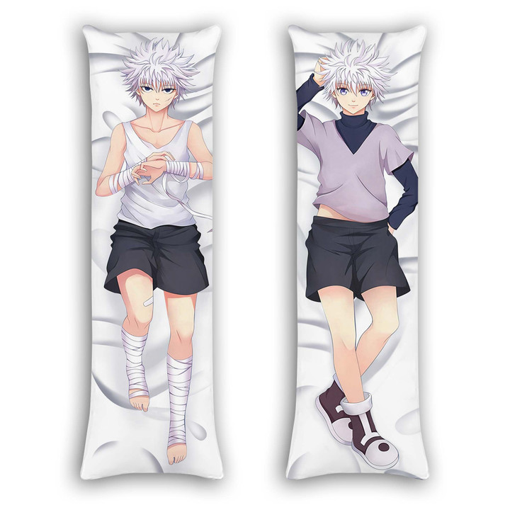 Killua Zoldyck Body Pillow Cover Custom Hunter x Hunter Anime Gifts-Gear Otaku