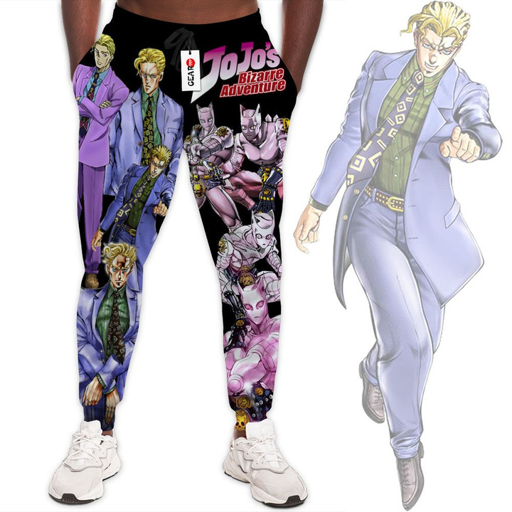 Killer Queen Sweatpants Custom Anime JJBAs Joggers Merch