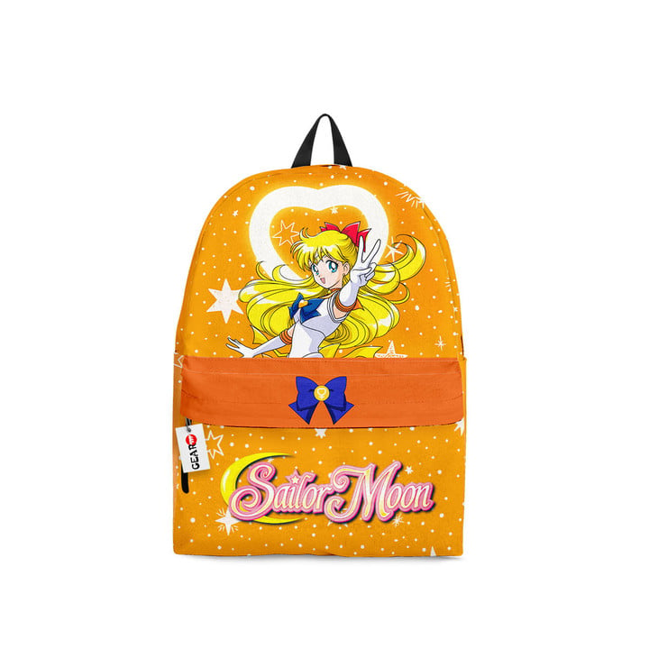 Sailor Venus Backpack Custom Minako Aino Sailor Anime Bag for Otaku