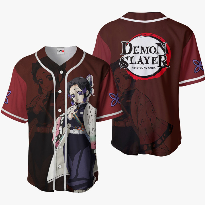 Shinobu Kocho Jersey Shirt Custom Kimetsu Anime Merch Clothes for Otaku-1-gear otaku