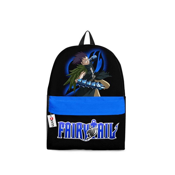 Gajeel Redfox Backpack Custom Fairy Tail Anime Bag for Otaku