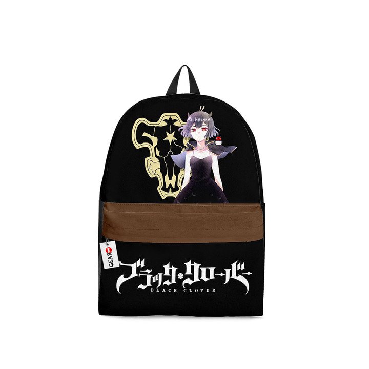 Nero Backpack Custom Black Clover Anime Bag for Otaku