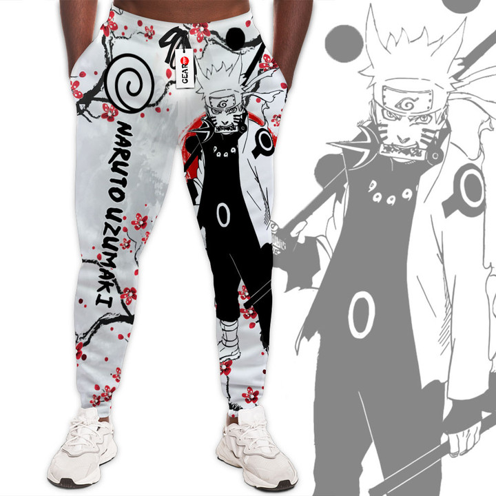 Nrt Uzumaki Bijuu Joggers NRT Anime Sweatpants Custom Merch Japan Style