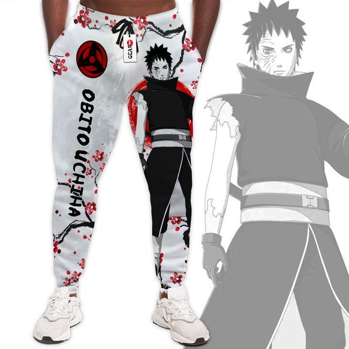 Obito Uchiha Joggers NRT Anime Sweatpants Custom Merch Japan Style
