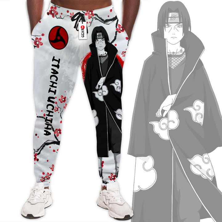 Itachi Uchiha Joggers NRT Anime Sweatpants Custom Merch Japan Style