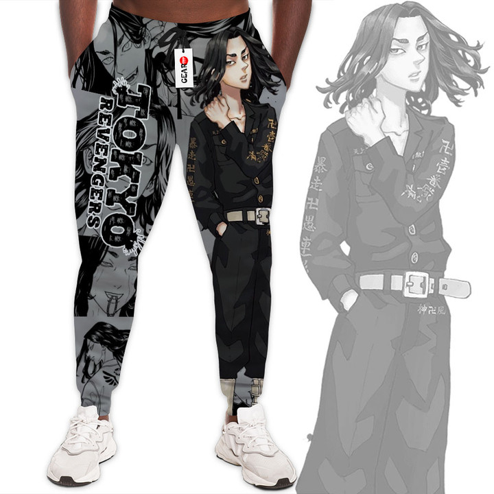 Keisuke Baji Jogger Pants Custom Anime Tokyo Revengers Sweatpants Mix Manga