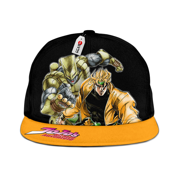 Dio Brando Snapback Hats Custom JJBA Anime Hat For Fans
