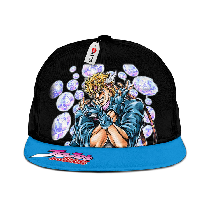 Caesar Anthonio Zeppeli Snapback Hats Custom JJBA Anime Hat For Fans