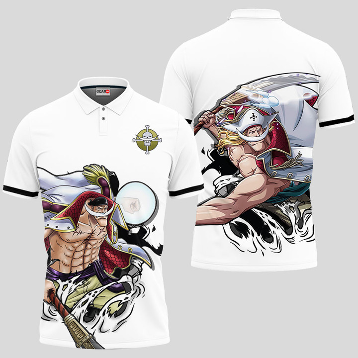 Donquixote Rosinante Polo Shirt Custom Anime One Piece Merch Clothes for Otaku-1-gear otaku