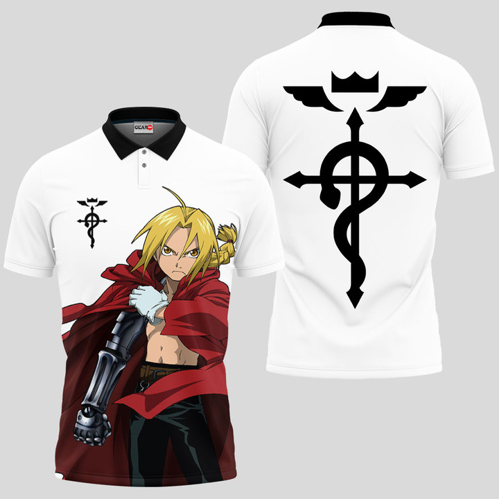 Ling Yao Polo Shirts Custom Fullmetal Alchemist Anime Merch Clothes-1-gear otaku