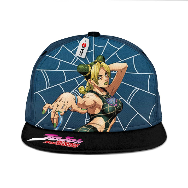 Jolyne Kujo Snapback Hats Custom JJBA Anime Hat For Fans