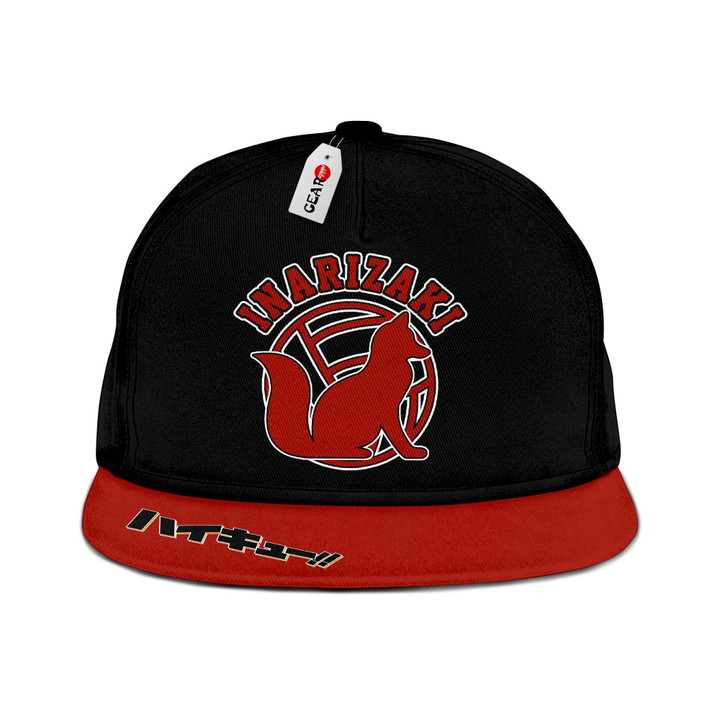 Inarizaki Snapback Hats Custom Haikyuu Anime Hat For Fans