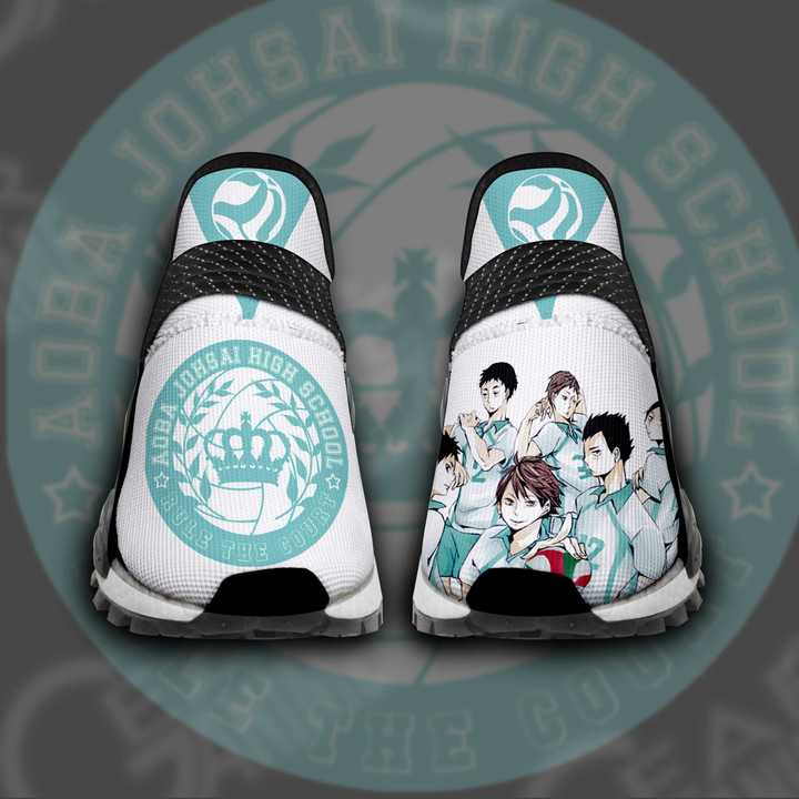 Aoba Johsai High Shoes Haikyuu Custom Anime Shoes PT11 - 1 - Gearotaku