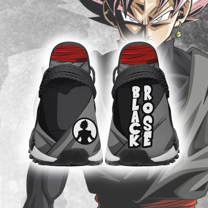 Goku Black Rose Shoes Custom Uniform Dragon Ball Anime Sneakers - 1 - Gearotaku