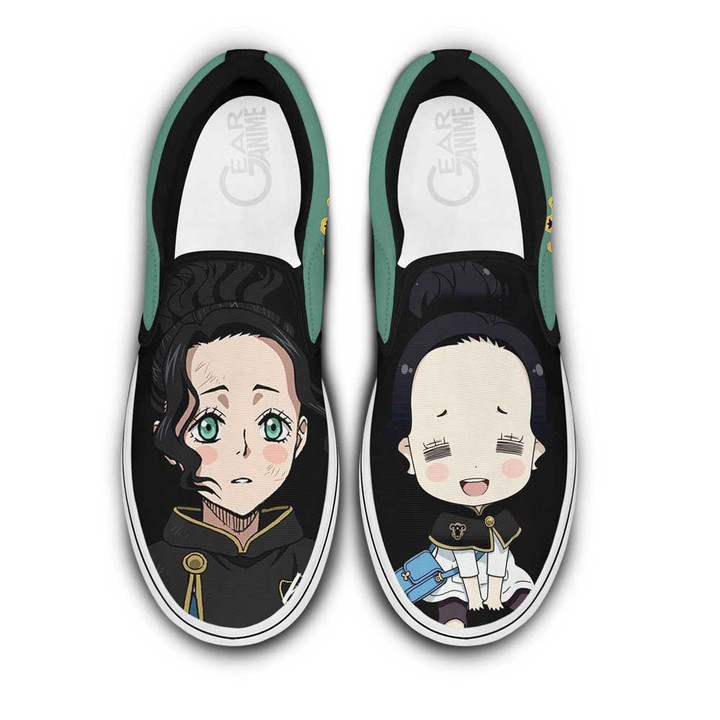 Charmy Pappitson Slip On Sneakers Custom Anime Black Clover Shoes - 1 - Gearotaku