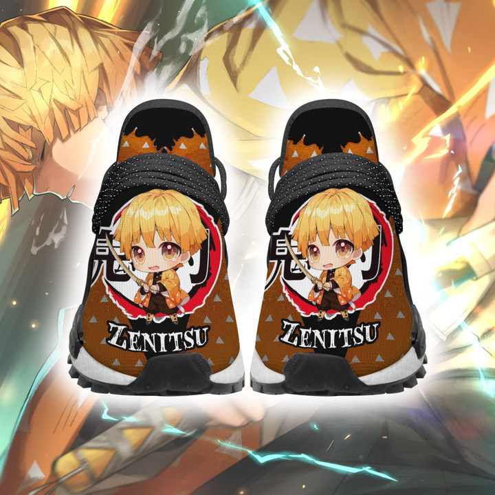 Zenitsu Shoes Custom Demon Slayer Anime Sneakers - 1 - Gearotaku