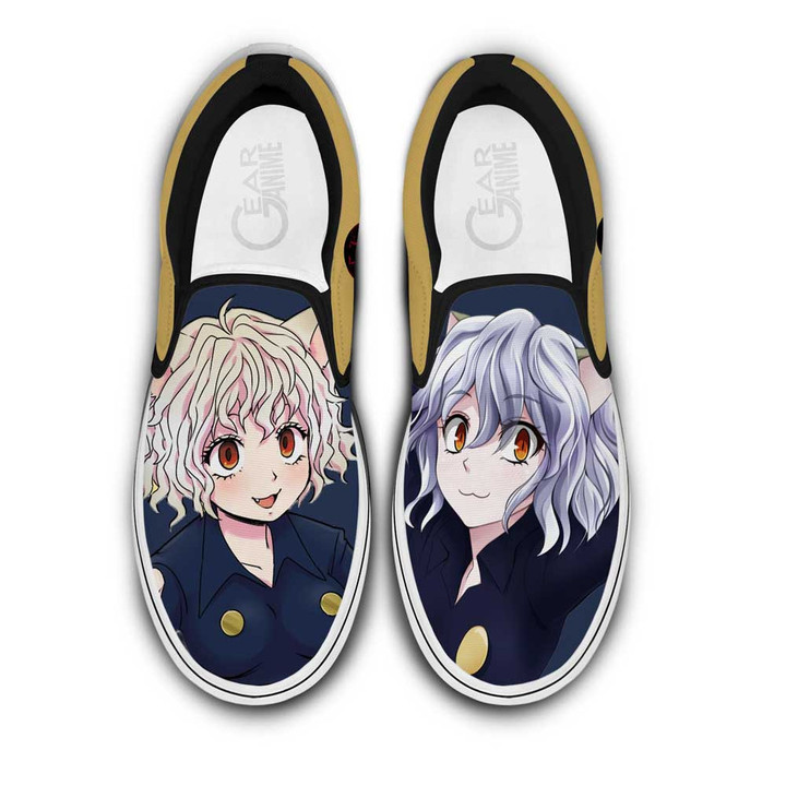 Neferpitou Slip On Sneakers Custom Anime Hunter x Hunter Shoes - 1 - Gearotaku