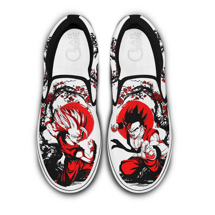 Gohan Slip On Sneakers Custom Japan Style Anime Dragon Ball Shoes - 1 - Gearotaku