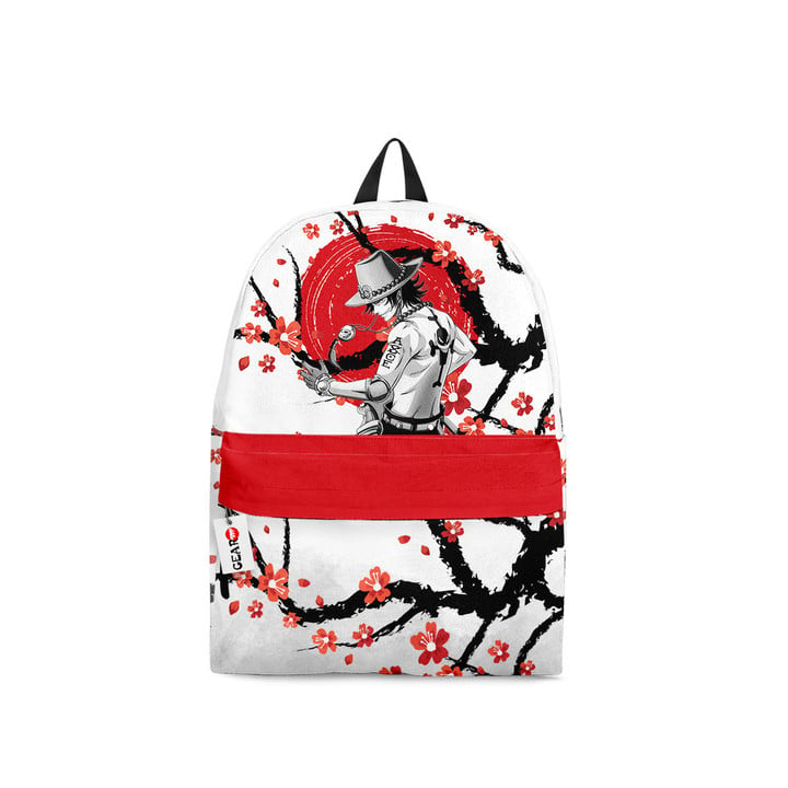Ace Backpack Custom One Piece Anime Bag Japan Style
