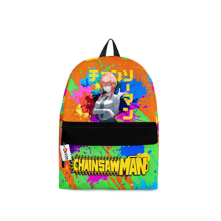 Makima Backpack Chainsaw Man Custom Anime Bag For Fans