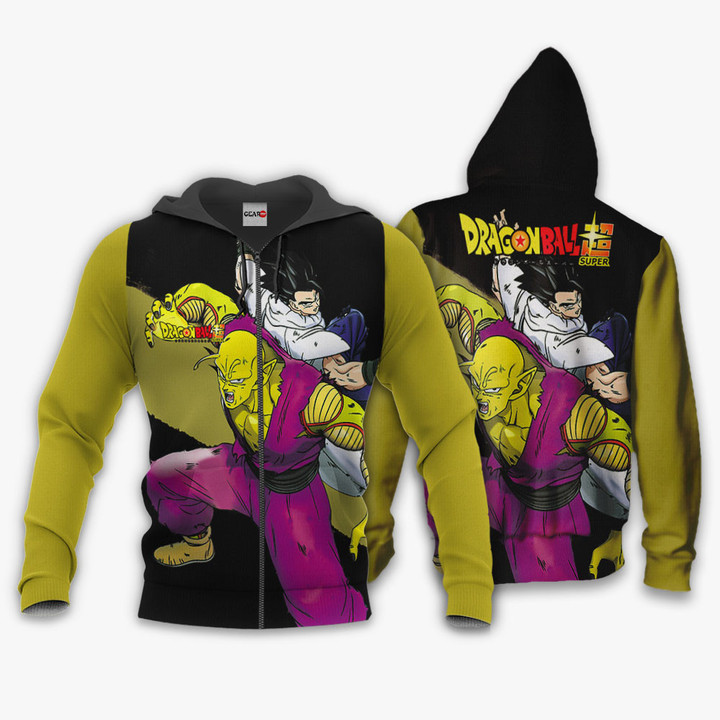 Gohan and Piccolo Hoodie Dragon Ball Super Custom Anime Merch Clothes Gear Otaku