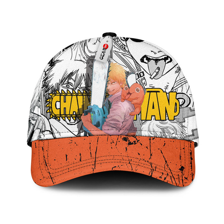 Denji Baseball Cap Chainsaw Man Custom Anime Hat For Fans