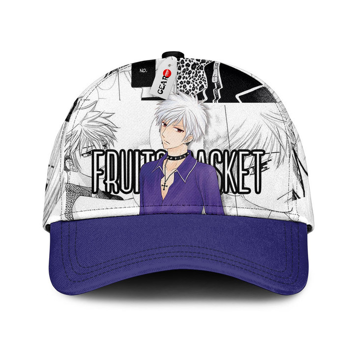 Hatsuharu Sohma Baseball Cap Fruits Basket Custom Anime Hat Mix Manga
