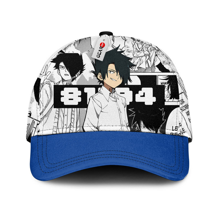 Ray Baseball Cap The Promised Neverland Custom Anime Hat Manga Style