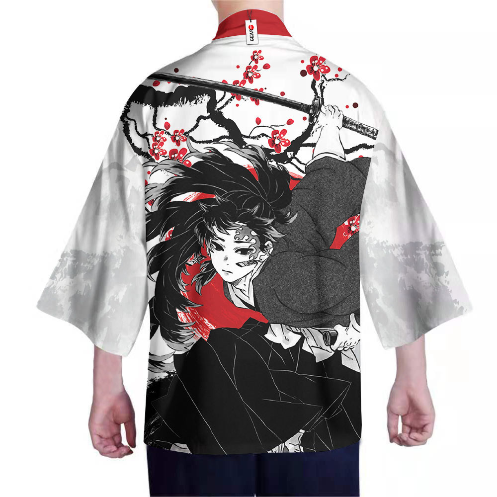 Yoriichi Tsugikuni Kimono Shirts Custom Haori Japan Style - Gear Otaku