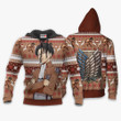 Levi Ackerman Ugly Christmas Sweater Custom Anime Attack On Titan Xmas Gifts