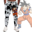 Goku Jogger Sweatpants Manga Style