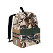 Eren Yeager Backpack Custom Bag Manga Style Gift For Fans
