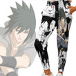 Sasuke Uchiha Custom Jogger Pants Manga Style