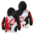 Kill La Kill Nonon Jakuzure Kids Hoodie Custom Anime Merch Clothes PT2712 Gear Otaku