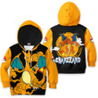 Pokemon Charizard Kids Hoodie Custom Anime Merch Clothes PT0901 Gear Otaku