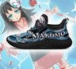 Demon Slayer Makomo Reze Shoes Custom Anime Sneakers Costume - 4 - Gear Otaku