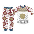 Golden Dawn Christmas Pajamas Set Custom Anime Sleepwear