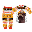 Uncle Iroh Christmas Pajamas Set Custom Anime Sleepwear