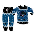 Dabi Christmas Pajamas Set Custom Anime Sleepwear