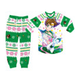 Sailor Jupiter Christmas Pajamas Set Custom Anime Sleepwear