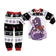 Yuuki Konno Christmas Pajamas Set Custom Anime Sleepwear