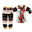 Silica Christmas Pajamas Set Custom Anime Sleepwear