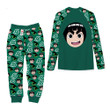 Rock Lee Pajamas Set Custom Anime Sleepwear