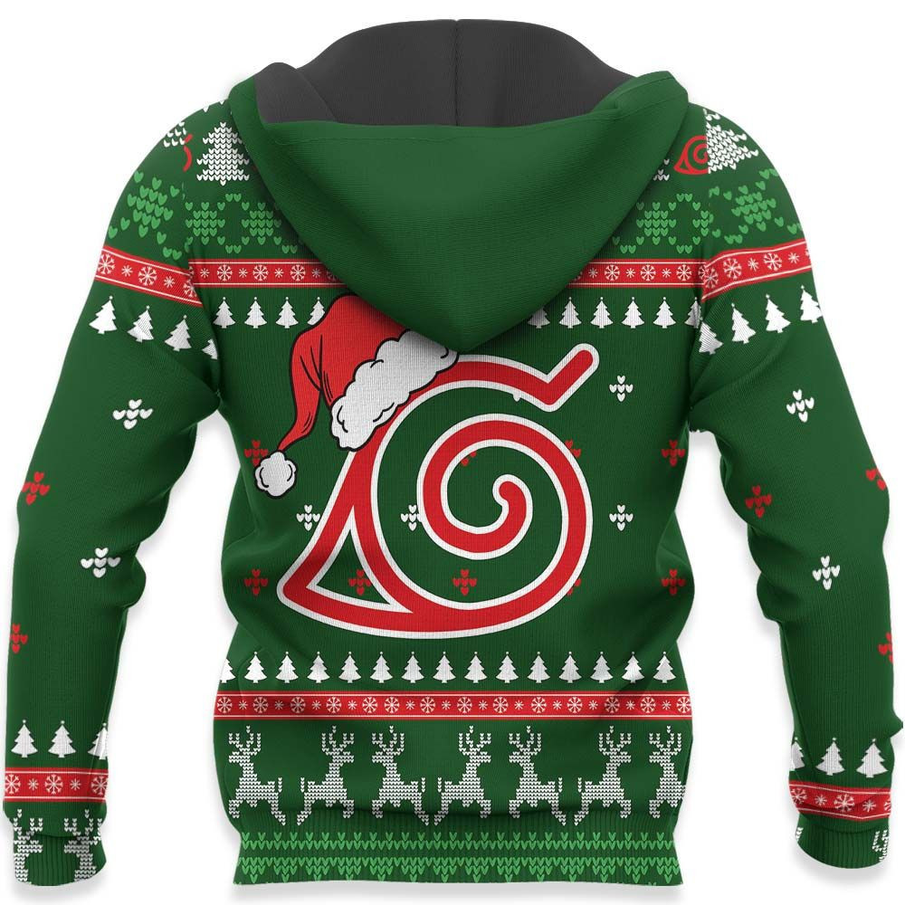 Konoha Team 10 Ugly Christmas Sweater Anime Gifts