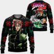 Noriaki Kakyoin Ugly Christmas Sweater Custom JJBA Xmas Gifts