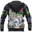 Rohan Kishibe Ugly Christmas Sweater Custom JJBA Xmas Gifts
