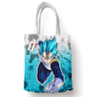 Vegeta Blue Tote Bag Anime Manga Personalized Canvas Bags- Gear Otaku