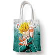 Trunks Kid SSJ Tote Bag Anime Manga Personalized Canvas Bags- Gear Otaku